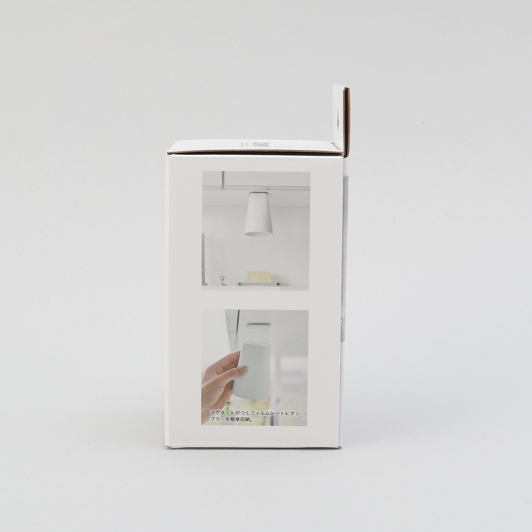 212 KITCHEN STORE「フィルムシート洗面戸棚下マグネットタンブラー WH 山崎実業 ＜tower タワー＞」|食器・キッチングッズ|