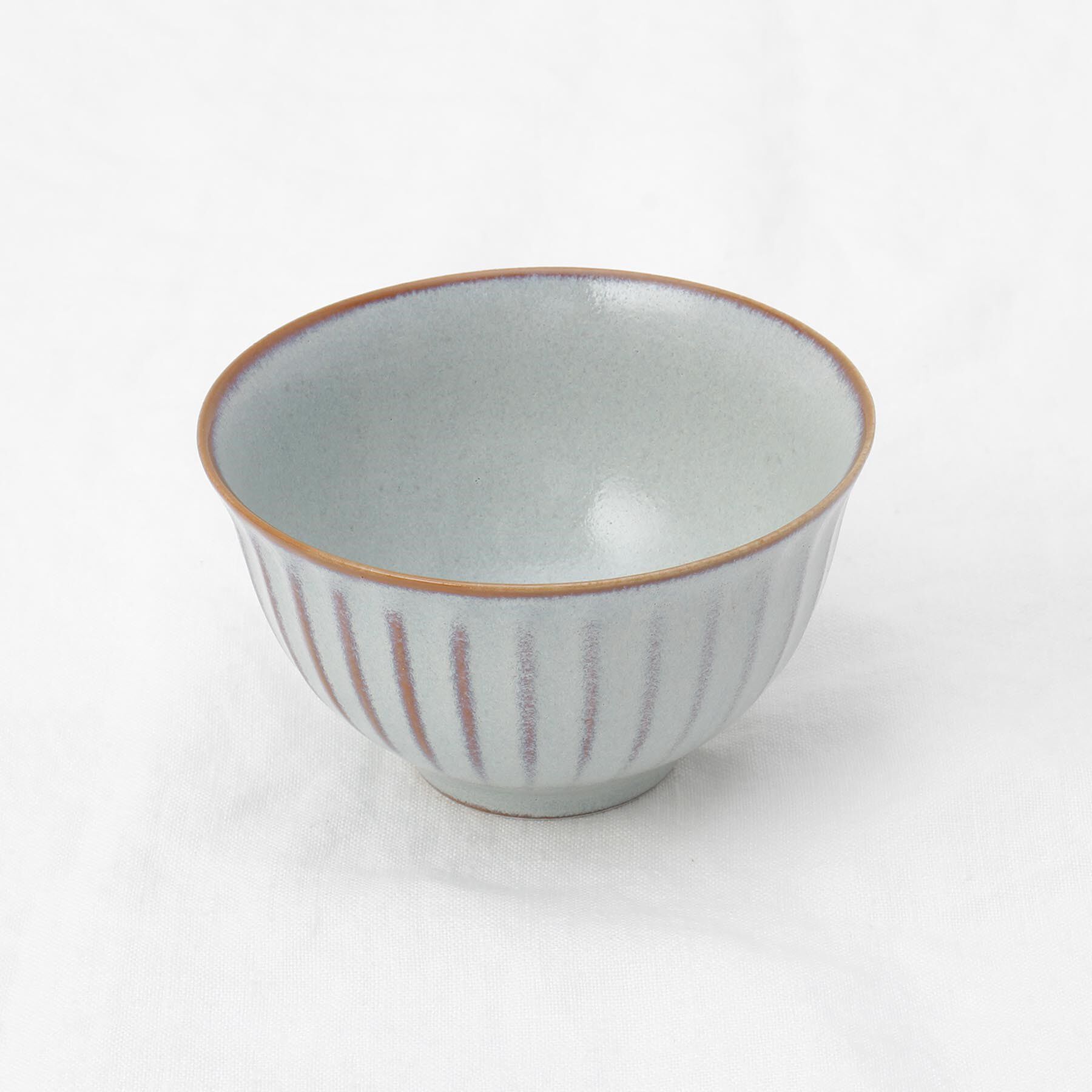 212 KITCHEN STORE「ケイプ 削ぎ茶碗 ライトグレー」|食器・キッチングッズ|