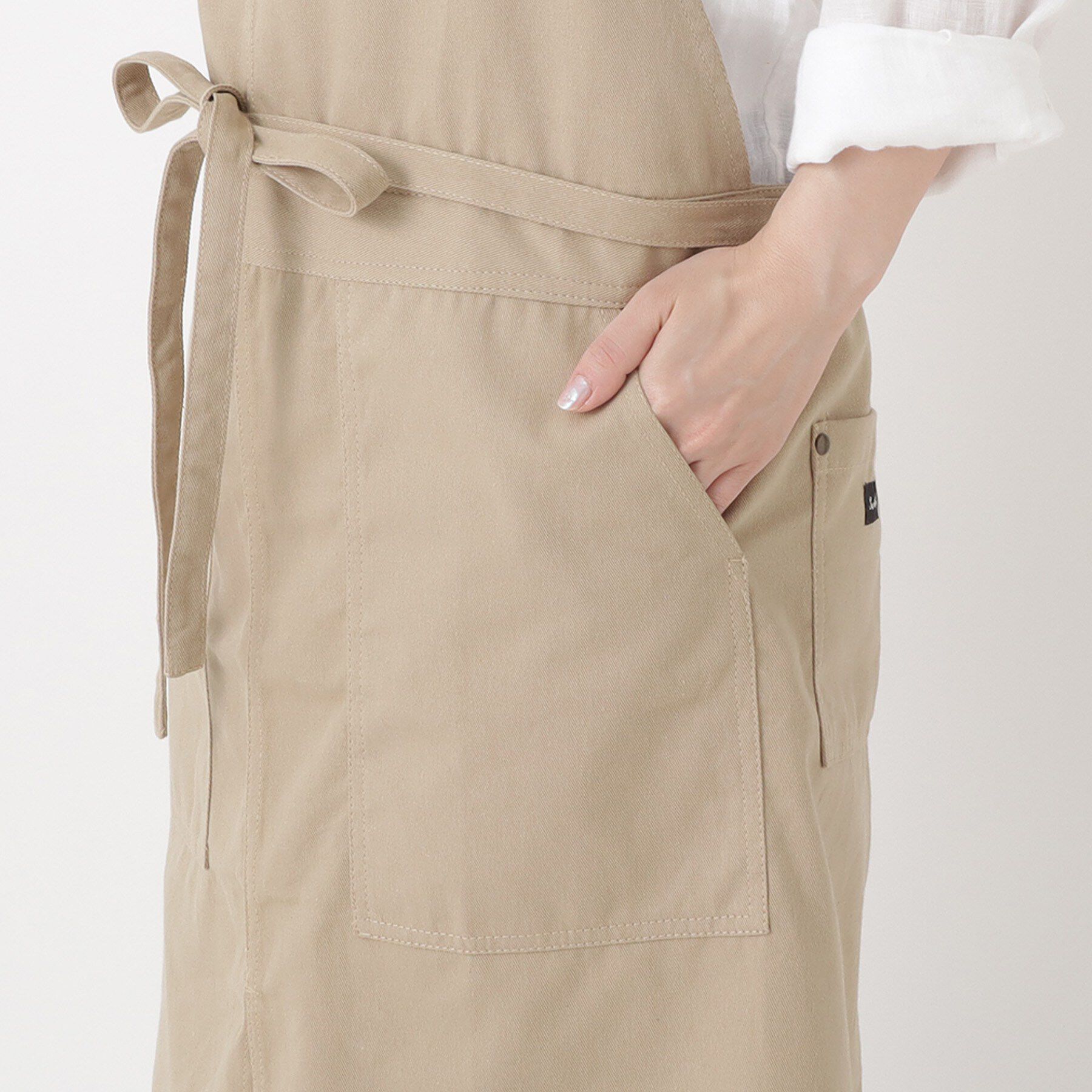 212 KITCHEN STORE「ツールスタンドロングエプロン BE」|食器・キッチングッズ|