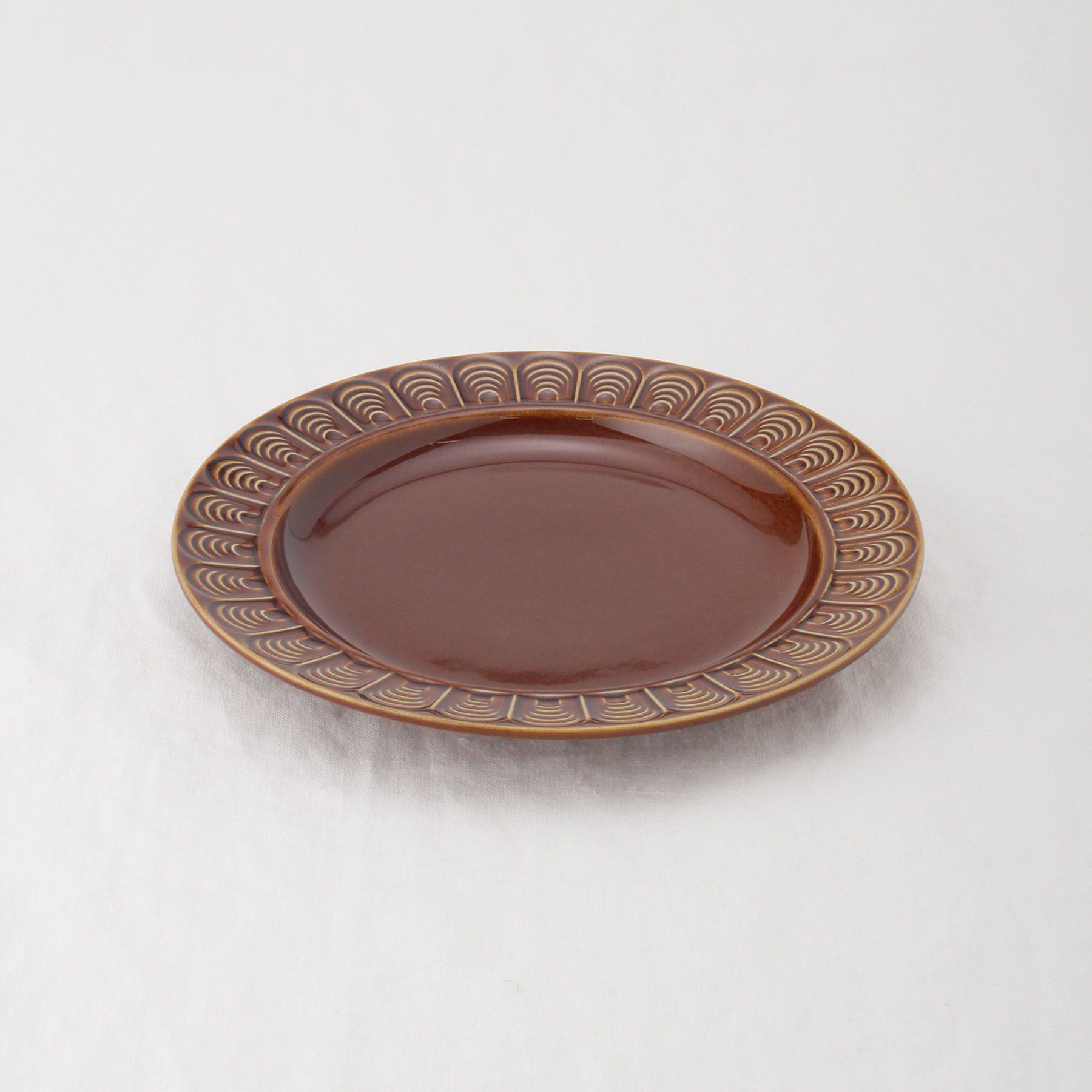 212 KITCHEN STORE「シャロン プレート215mm オータムブラウン」|食器・キッチングッズ|