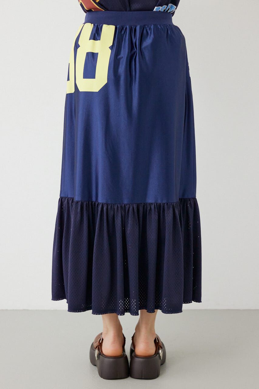 RODEO CROWNS「リメイク GAMEティアードスカート」|スカート|