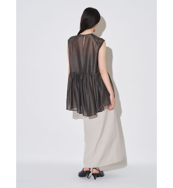 ELENDEEK「DOUBLE BELT SK」|スカート|