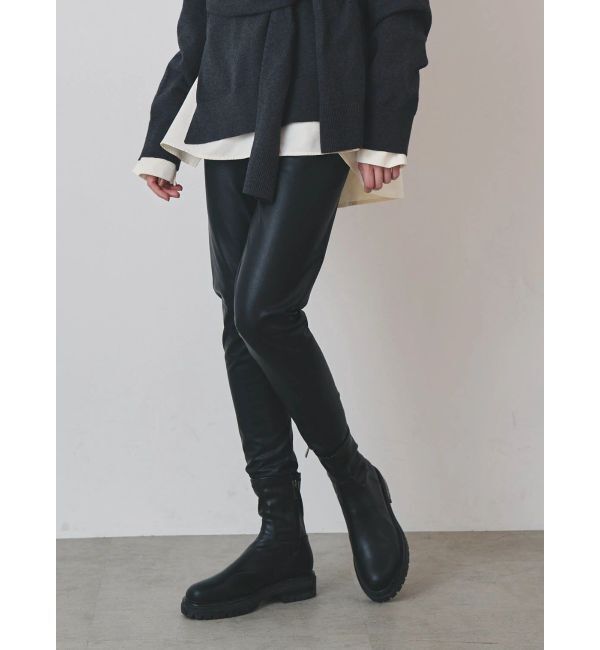 ELENDEEK「FAUX LEATHER LEGGINGS」|その他|