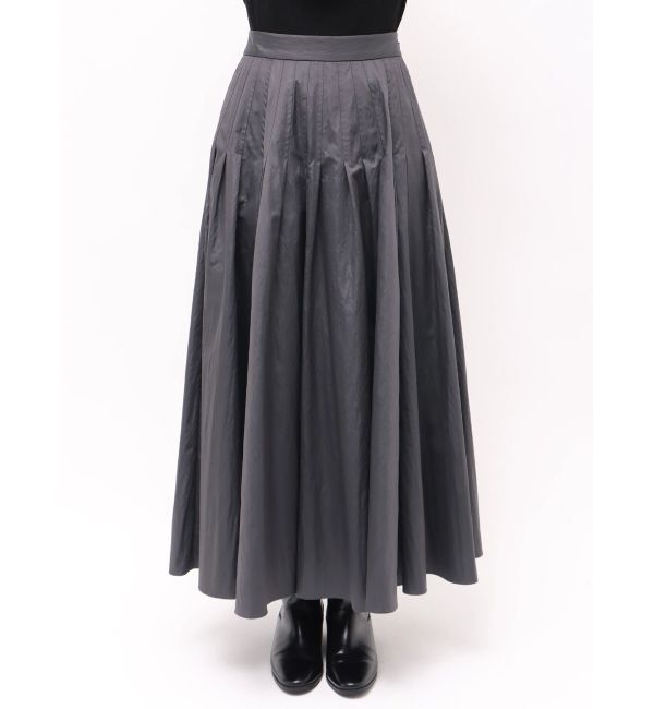 ELENDEEK「TUCK FLARE SK」|スカート|