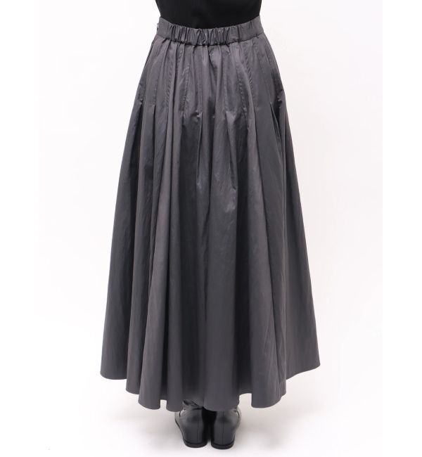 ELENDEEK「TUCK FLARE SK」|スカート|