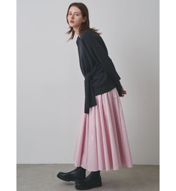 ELENDEEK「TUCK FLARE SK」|スカート|