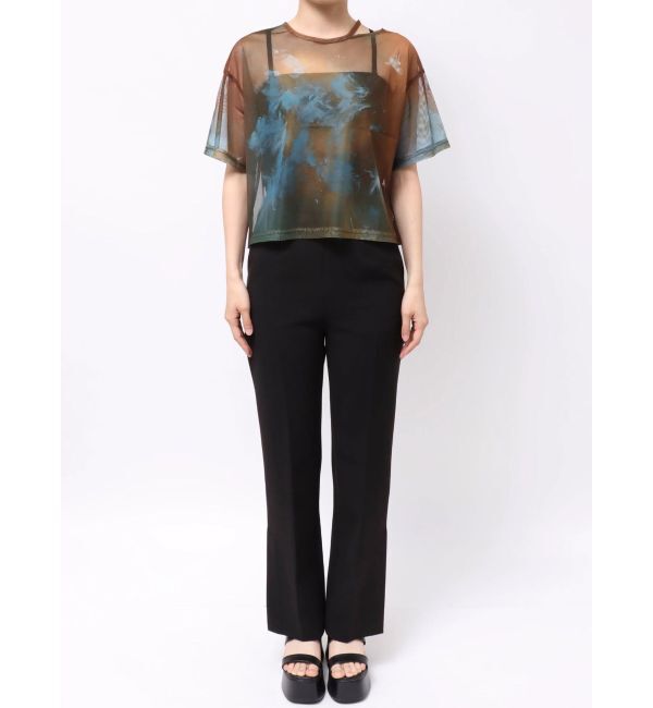 MURUA「【LIA KIMURA&times;MURUA】シアーTシャツ」|Tシャツ・カットソー|