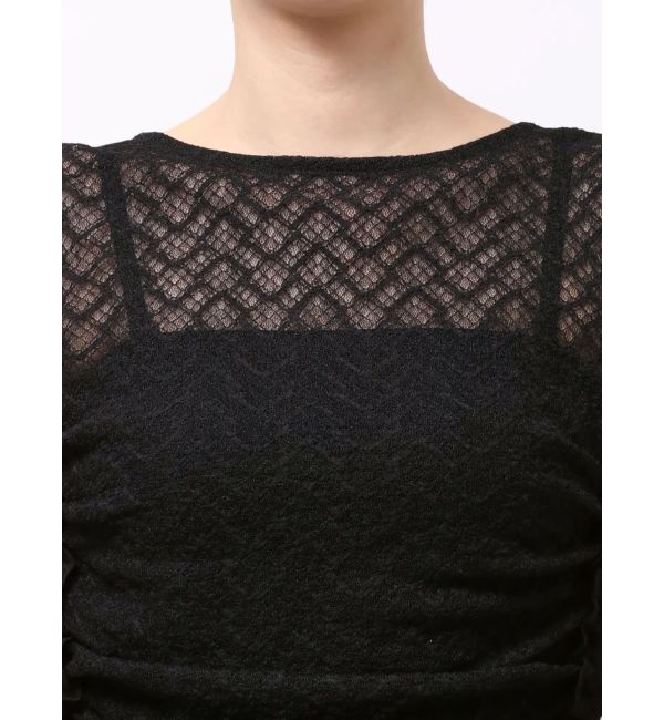 LAGUNAMOON「ドロストレースカットトップス」|Tシャツ・カットソー|