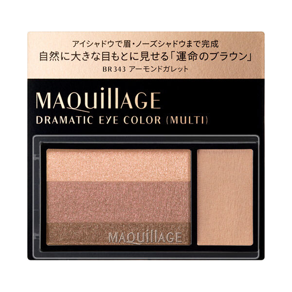 マキアージュ「マキアージュ ドラマティックアイカラー（マルチ） BR343 アーモンドガレット 無香料 (2.5g)」|アイシャドウ|