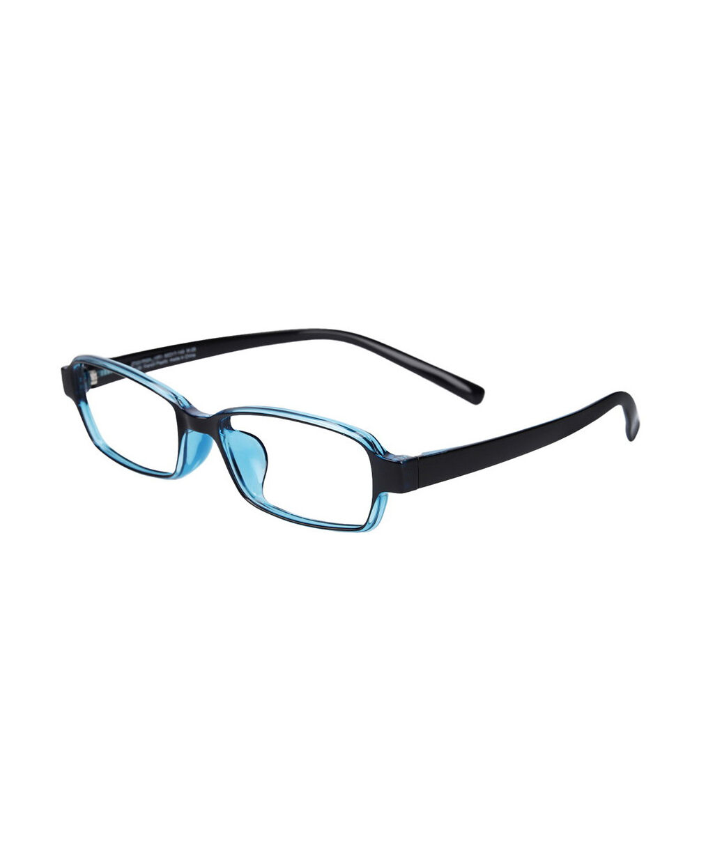  「スクエア型 リーディンググラス｜Zoff Reading Glasses（ブルー） 老眼鏡 圧迫感の少ないスクエアフレーム」|メガネ|