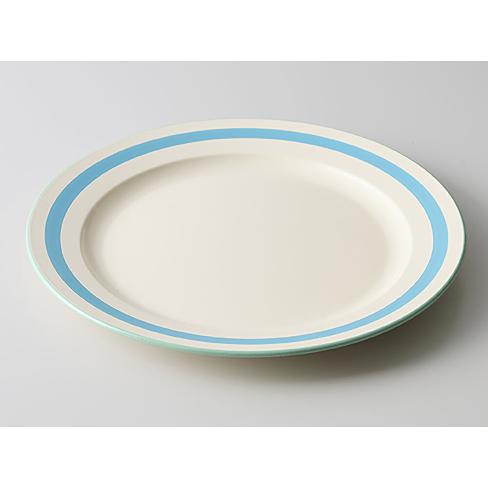 BACKYARD FAMILY「お皿 おしゃれ シンプル 通販 日本製 24cm 皿 丸皿 パスタ皿 サラダプレート 中皿」|食器・キッチングッズ|ブルー1