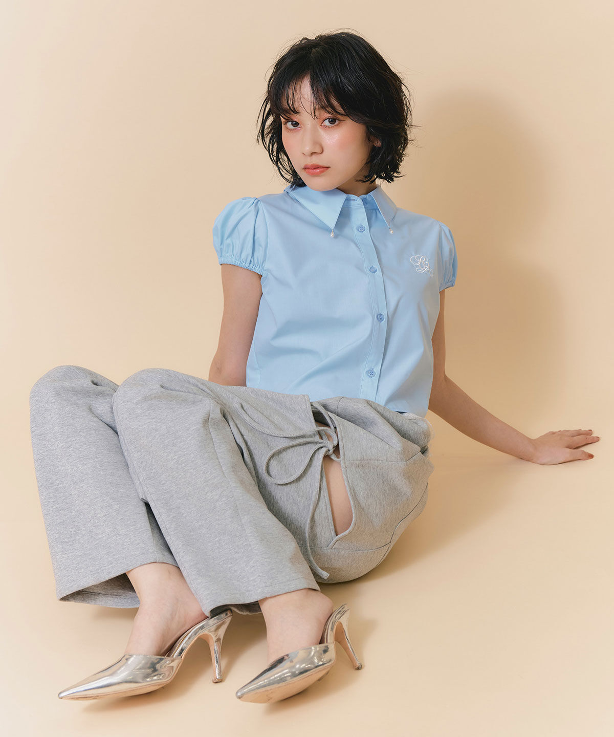 REDYAZEL「ウエストレースサイドカットアウトパンツ」|その他|