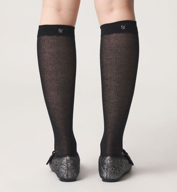 SY UNITED ARROWS「＜SY＞ シアーリブソックス」|ソックス|