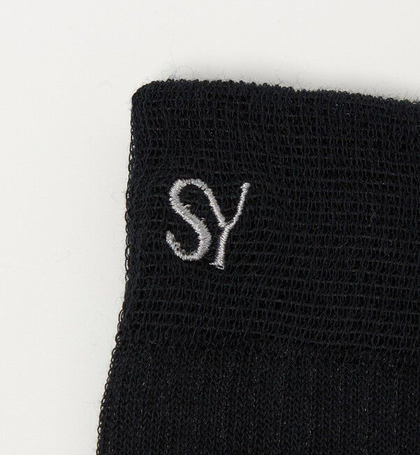 SY UNITED ARROWS「＜SY＞ シアーリブソックス」|ソックス|