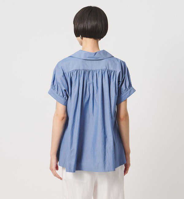 UNITED ARROWS「テントライン スキッパー ブラウス ‐ウォッシャブル‐」|シャツ・ブラウス|