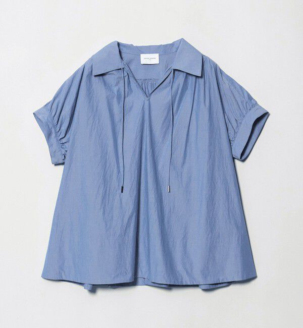 UNITED ARROWS「テントライン スキッパー ブラウス ‐ウォッシャブル‐」|シャツ・ブラウス|