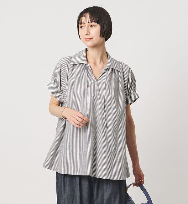 UNITED ARROWS「テントライン スキッパー ブラウス ‐ウォッシャブル‐」|シャツ・ブラウス|その他9