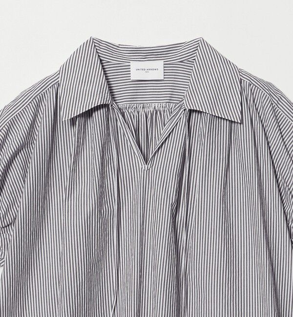 UNITED ARROWS「テントライン スキッパー ブラウス ‐ウォッシャブル‐」|シャツ・ブラウス|