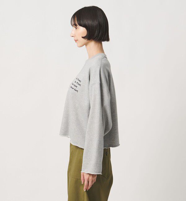 UNITED ARROWS「＜SACRA＞エンブロイダリー スウェット」|スウェット・ジャージ|