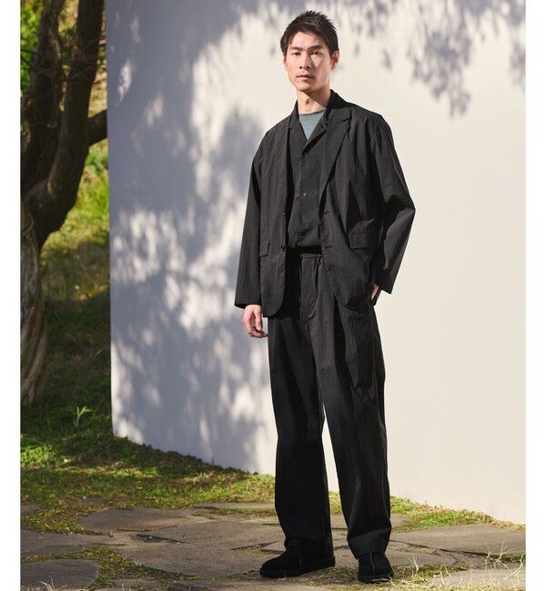 UNITED ARROWS green label relaxing「WONDER CLOTH ワイド イージーパンツ W4 -ストレッ チ・接触冷感・吸水速乾-」|その他|
