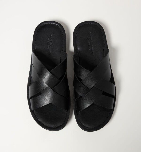UNITED ARROWS green label relaxing「レザーライク クロス サンダル」|サンダル|