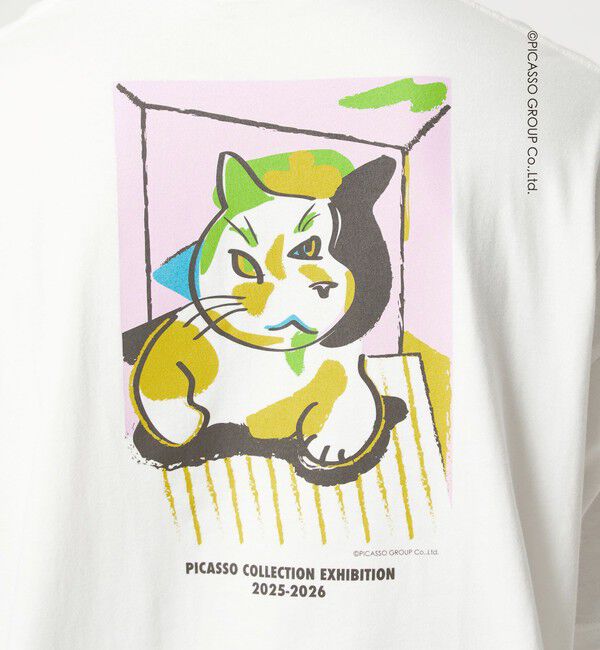 UNITED ARROWS green label relaxing「【別注】＜PABLO PICASSO＞インスパイアアート プリント 半袖 Tシャツ カットソー」|Tシャツ・カットソー|