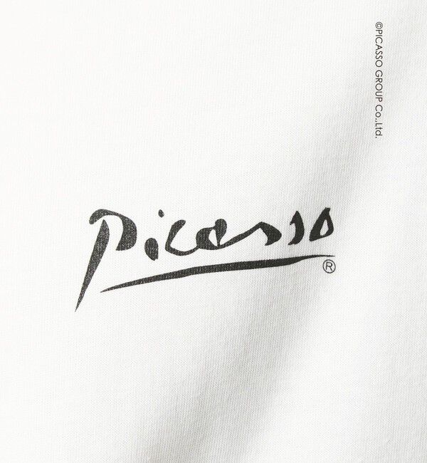 UNITED ARROWS green label relaxing「【別注】＜PABLO PICASSO＞インスパイアアート プリント 半袖 Tシャツ カットソー」|Tシャツ・カットソー|