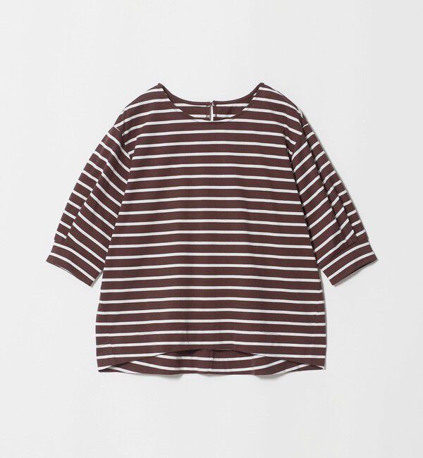 UNITED ARROWS green label relaxing「フォルム スリーブ ボーダー Tシャツ」|Tシャツ・カットソー|