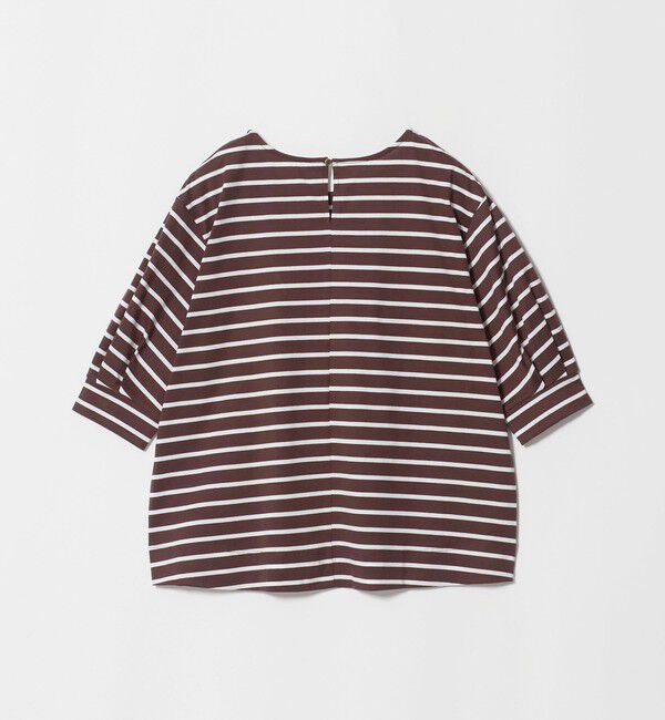 UNITED ARROWS green label relaxing「フォルム スリーブ ボーダー Tシャツ」|Tシャツ・カットソー|