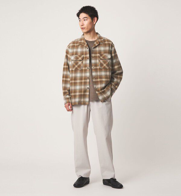 UNITED ARROWS green label relaxing「【別注】＜PENDLETON＞チェック オープンカラー 長袖 シャツ」|シャツ・ブラウス|