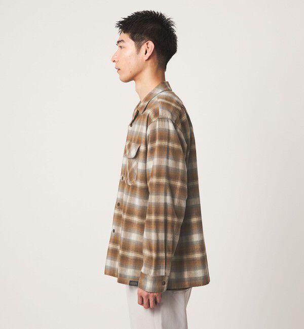 UNITED ARROWS green label relaxing「【別注】＜PENDLETON＞チェック オープンカラー 長袖 シャツ」|シャツ・ブラウス|