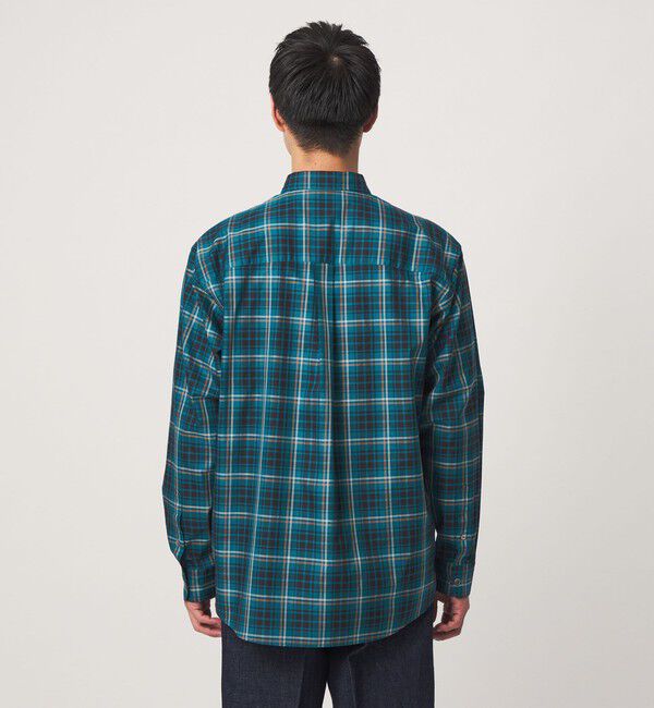 UNITED ARROWS green label relaxing「トーマスメイソン ビエラ チェック  ジャストルーズ レギュラーカラー 長袖 シャツ」|シャツ・ブラウス|