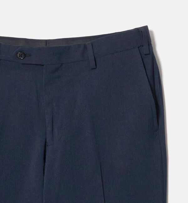 UNITED ARROWS green label relaxing「A+ air ポリエステル ピンヘッド スタンダード アジャスター スラックス -ストレッチ・通気性-」|スラックス|
