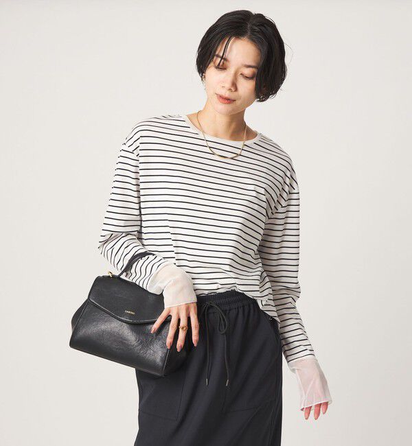 UNITED ARROWS green label relaxing「ソデ チュール プルオーバー カットソー」|Tシャツ・カットソー|その他1