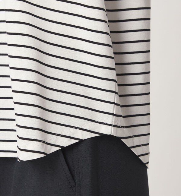 UNITED ARROWS green label relaxing「ソデ チュール プルオーバー カットソー」|Tシャツ・カットソー|