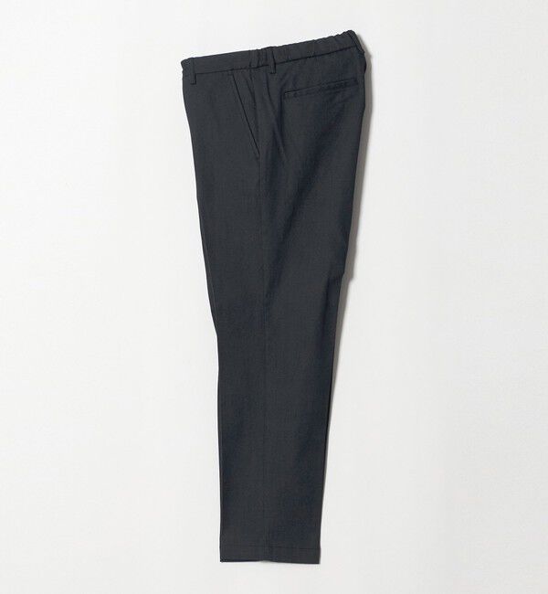 UNITED ARROWS green label relaxing「【WEB限定】JUST fit デニムライク スラックス」|スラックス|BLACK