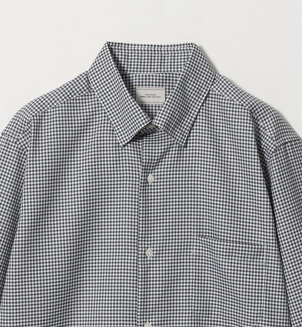 UNITED ARROWS green label relaxing「エブリット コットンオックス ギンガムチェック スナップ ボタンダウン シャツ -イージーアイロン-」|シャツ・ブラウス|