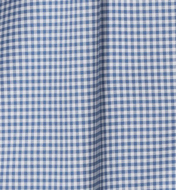 UNITED ARROWS green label relaxing「エブリット コットンオックス ギンガムチェック スナップ ボタンダウン シャツ -イージーアイロン-」|シャツ・ブラウス|
