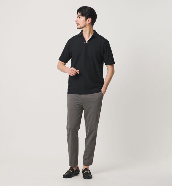 BEAUTY&YOUTH UNITED ARROWS「【WEB限定 WARDROBE SMART】クール トリコット アンクルパンツ 【接触冷感】」|スラックス|