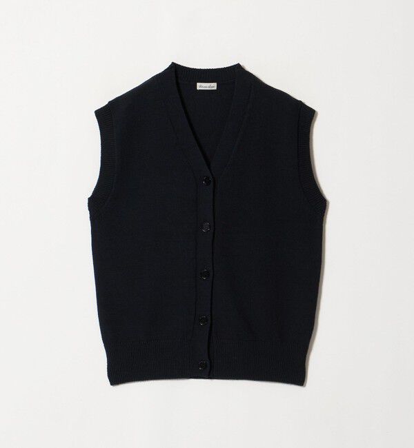 STEVEN ALAN「＜Steven Alan＞コットン ナイロン Vネック ベスト」|ベスト・ジレ|