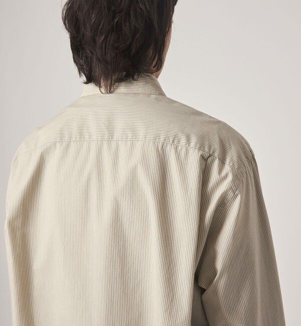 STEVEN ALAN「＜Steven Alan＞ 60 コンパクト ストライプ レギュラーカラー シャツ LOOSE」|シャツ・ブラウス|