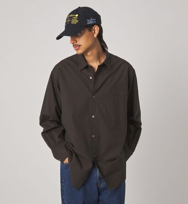 STEVEN ALAN「＜Steven Alan＞ 60 コンパクト ストライプ レギュラーカラー シャツ LOOSE」|シャツ・ブラウス|