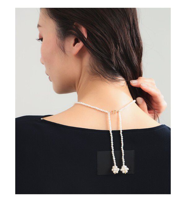 Demi-Luxe BEAMS 「jour couture / popper.03 ネックレス」|その他|WHITE