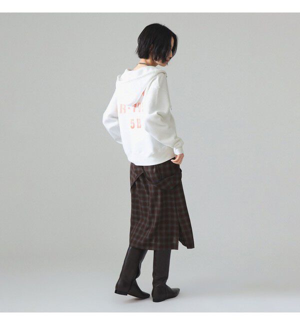 BEAMSBOY「【別注】HEAR MY NAME &times; maturely / プリント ジップ フーディー」|スウェット・ジャージ|