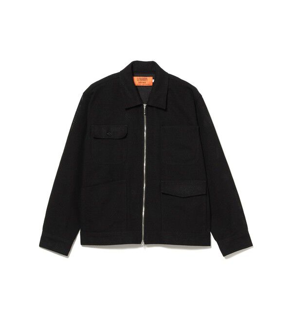 BEAMS「【別注】UNIVERSAL OVERALL / MESH WIDE JACKET」|ブルゾン・スタジャン|