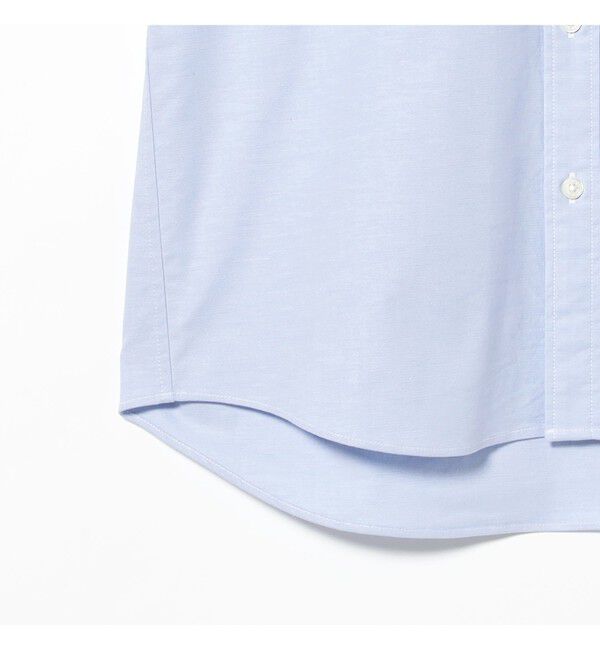 BEAMS「オックスフォード ワンポイント ミニボタンダウンシャツ【ベーシックフィット】」|シャツ・ブラウス|