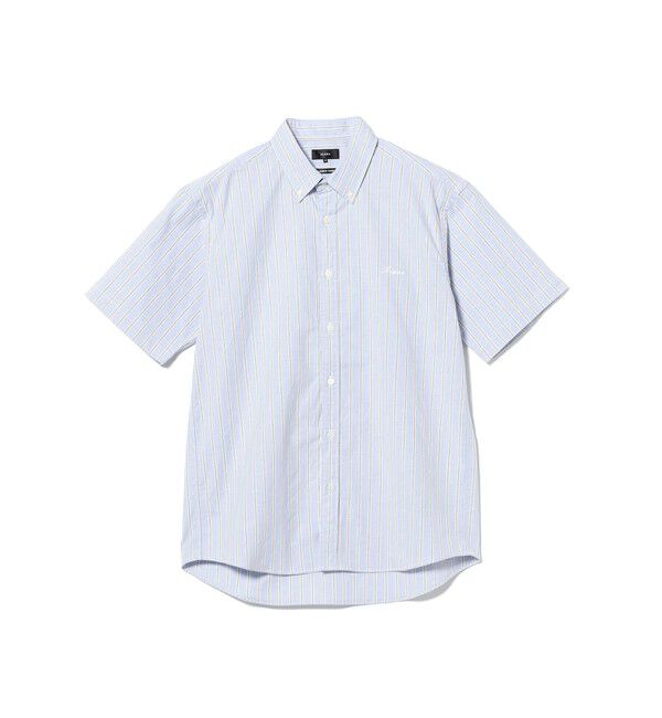 BEAMS「オックスフォード ワンポイント ミニボタンダウンシャツ【ベーシックフィット】」|シャツ・ブラウス|STRIPE
