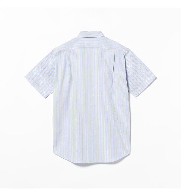 BEAMS「オックスフォード ワンポイント ミニボタンダウンシャツ【ベーシックフィット】」|シャツ・ブラウス|
