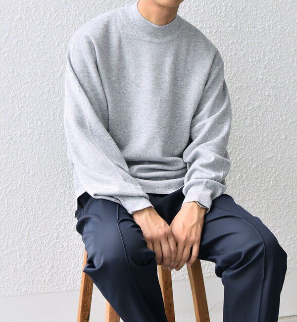 SHIPS any「SHIPS any: 〈手洗い可能〉 ミラノリブ モックネック ニット 25AW◇」|ニット・セーター|