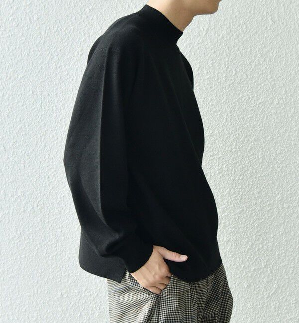 SHIPS any「SHIPS any: 〈手洗い可能〉 ミラノリブ モックネック ニット 25AW◇」|ニット・セーター|